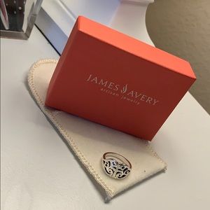 James Avery Scroll Cross Ring